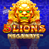 5 Lions Megaways game thumbnail